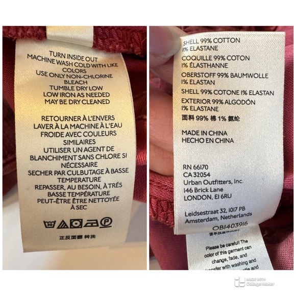 Anthropologie Pilcro Patchwork The Trailblazer Pants - Picture 5 of 16